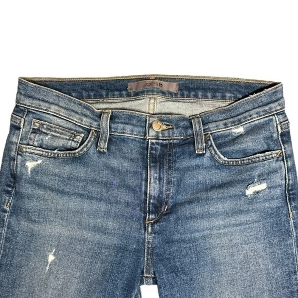 Joe’s Jeans Mid-Rise Macarena Skinny Crop Jeans (Size‎ 28)